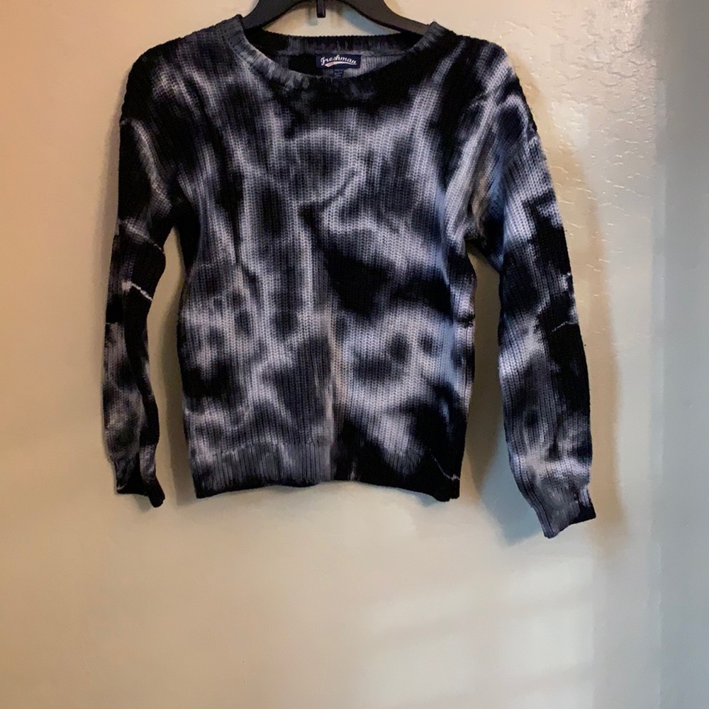 Fresh man 1996 tie and dye pullover sweater